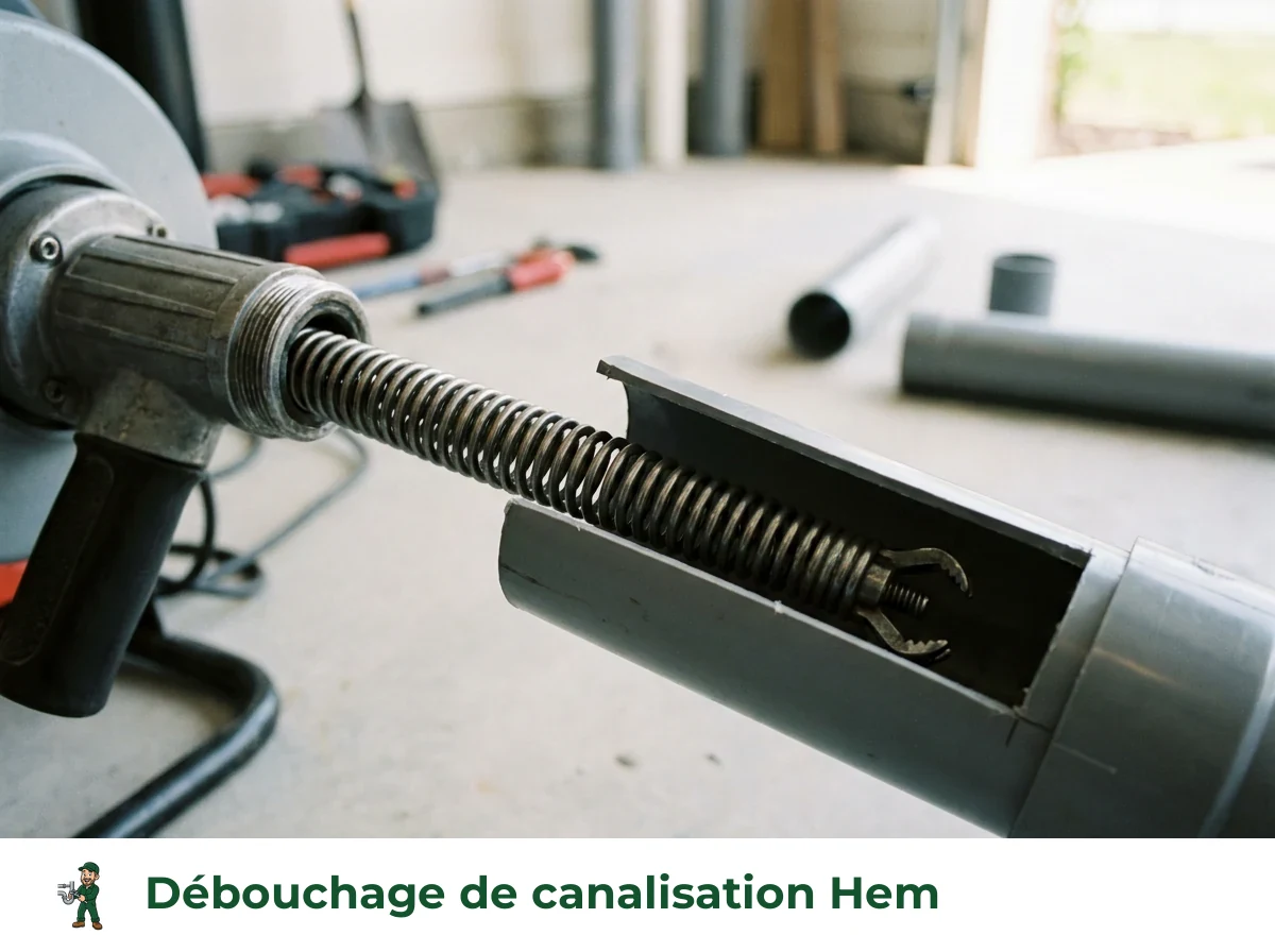 Débouchage de canalisation à Hem