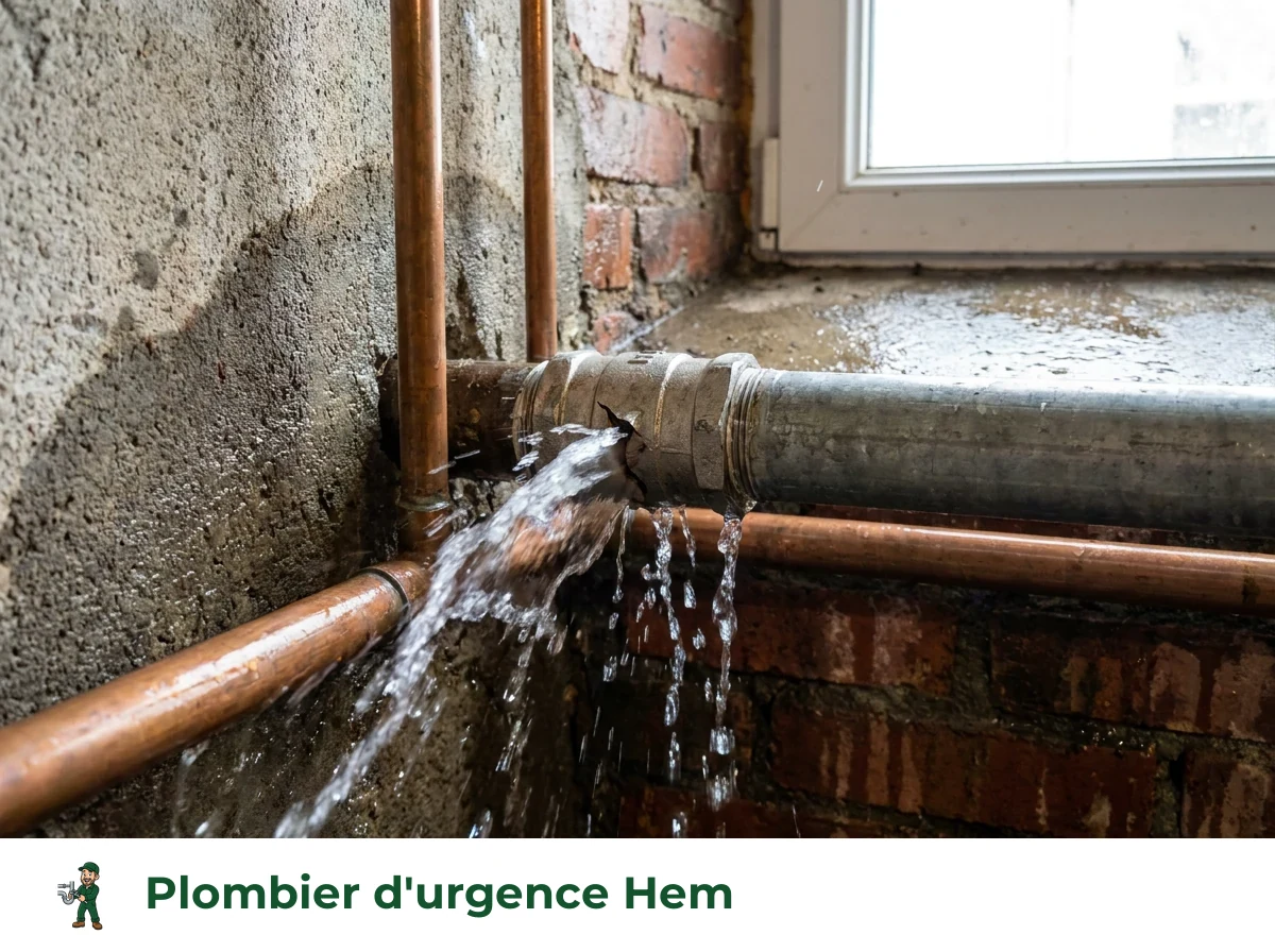 Plombier d'urgence à Hem