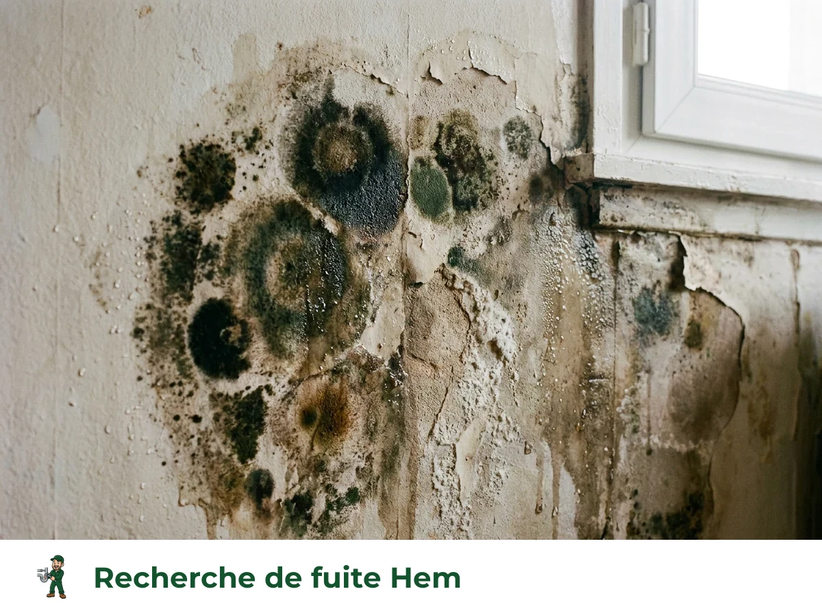 Recherche de fuite à Hem