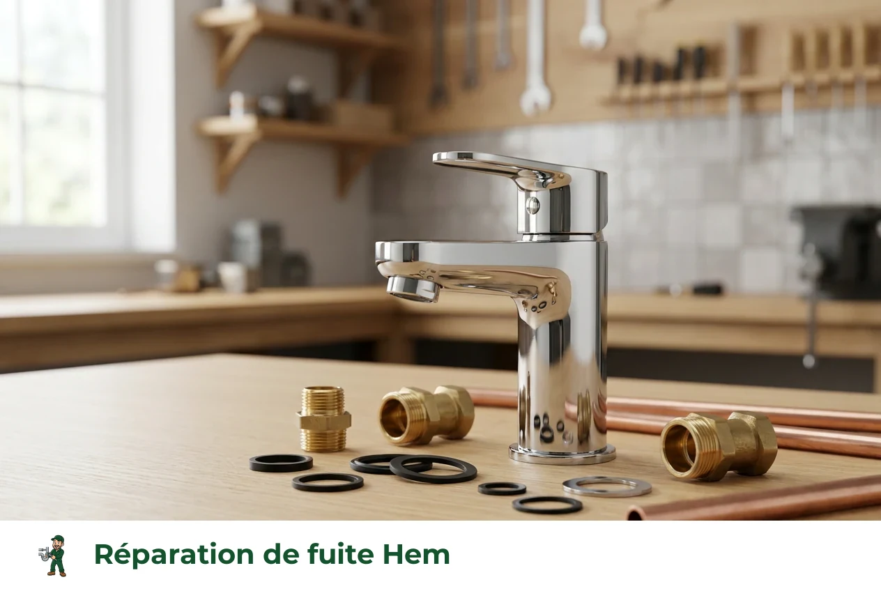 Réparation de fuite à Hem