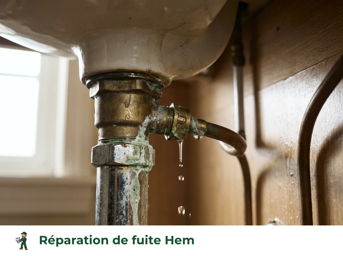 Réparation de fuite à Hem