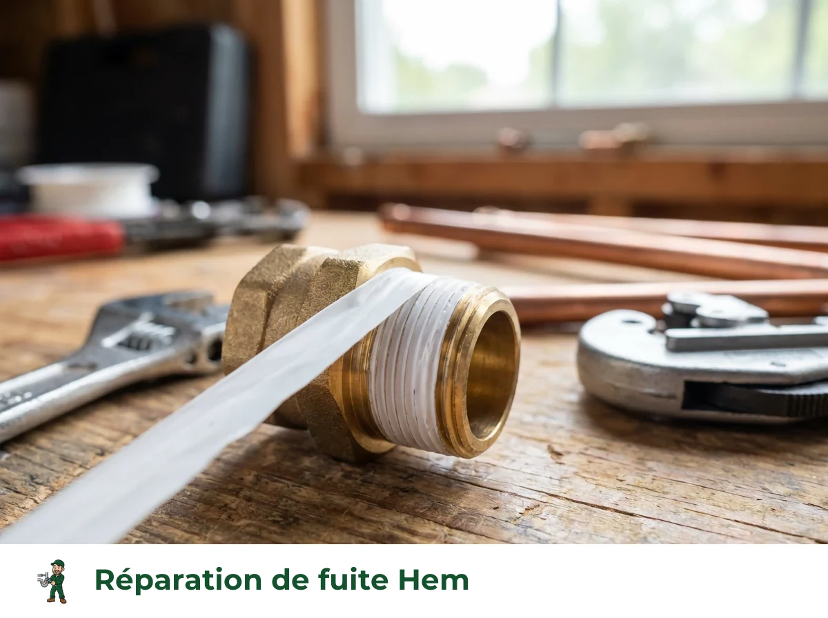 Réparation de fuite à Hem